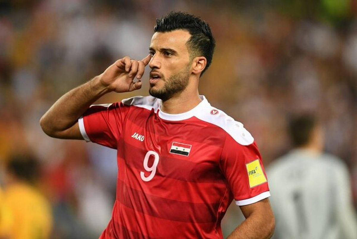 ستاره تیم ملی سوریه: حس می کنم در جام جهانی هستیم!