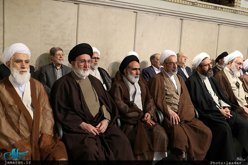 دیدار مسئولان نظام و سفرای کشورهای اسلامی با رهبر معظم انقلاب