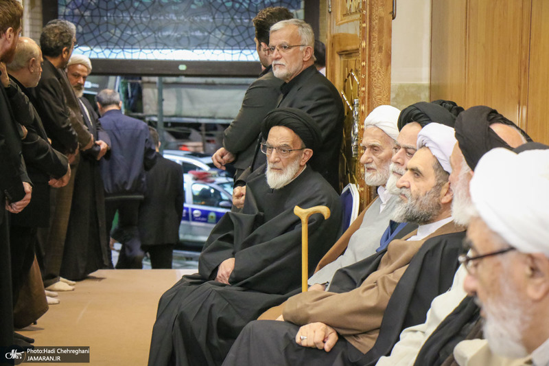 مراسم بزرگداشت آیت موسوی تبریزی در قم