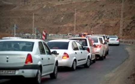 ترافیک آزادراه قزوین - رشت سنگین است