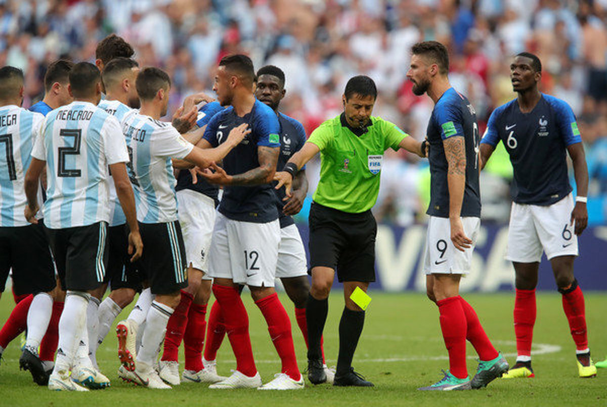 خاطره فغانی درباره دیدار جنجالی فرانسه-آرژانتین در جام جهانی/ عکس