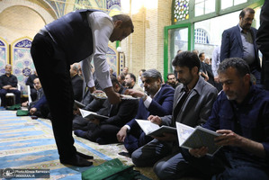 مراسم ختم مرحومه فاطمه ربی زواره