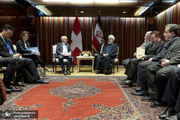 تاکید روسای جمهوری ایران و سوییس دیدار و بر توسعه روابط فیمابین