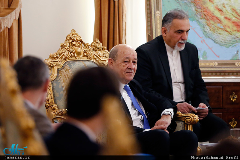 دیدار وزیر خارجه فرانسه با شمخانی / ژان ایو لودریان / Jean Yves Le Drian
