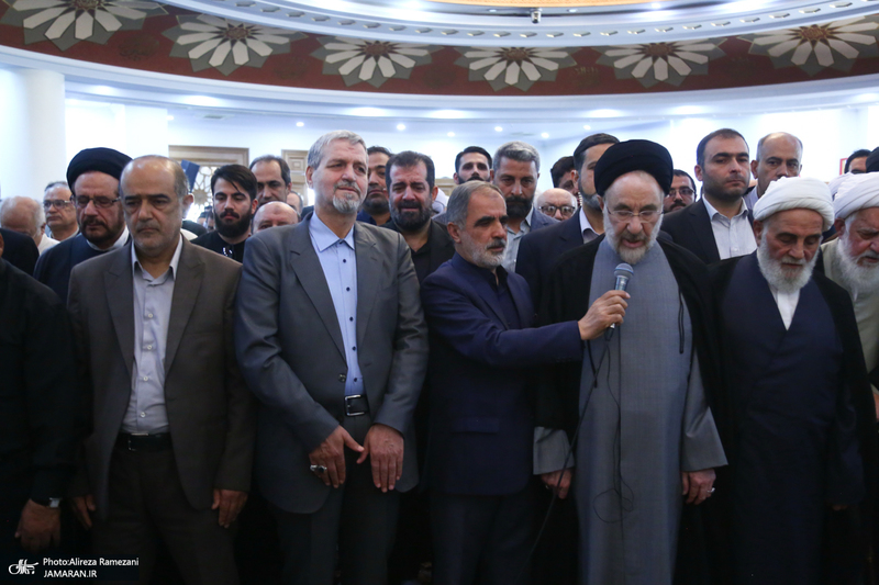 مراسم تشییع پیکر حجت الاسلام و المسلمین علی اصغر رحمانی خلیلی