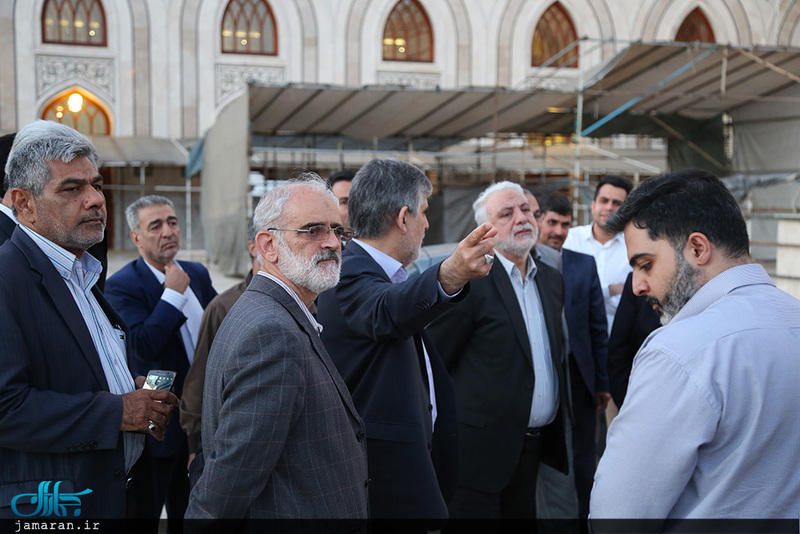 بازدید میدانی کمیته پشتیبانی ستاد بزرگداشت از حرم مطهر امام خمینی(س)