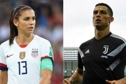 اظهارات تند کاپیتان تیم ملی زنان آمریکا علیه رونالدو