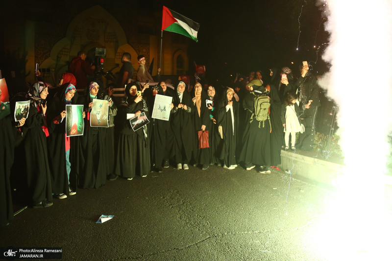 جشن پیروزی فلسطین در تهران