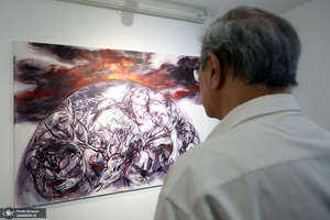 نمایشگاه نقاشی «هنرمند در جنگ»