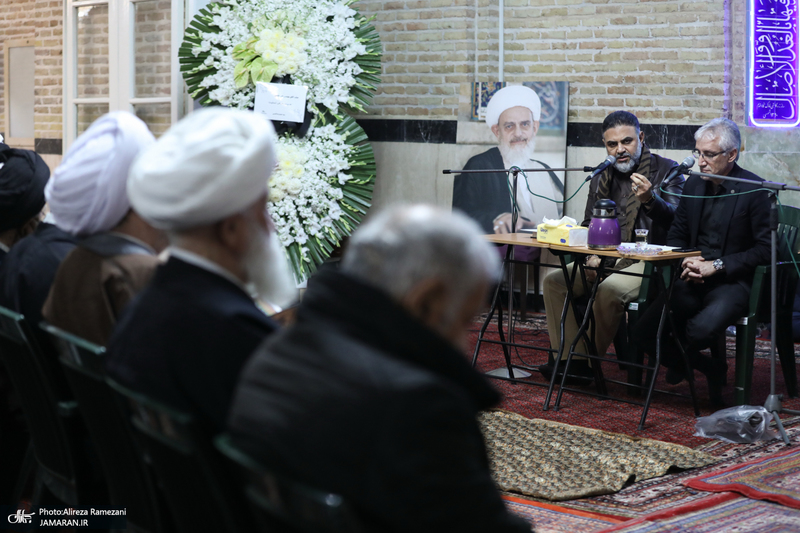 مراسم ختم مرحوم آیت الله حاج شیخ یحیی عابدی زنجانی