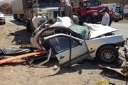 تصادف مرگبار در محور یاسوج به اصفهان