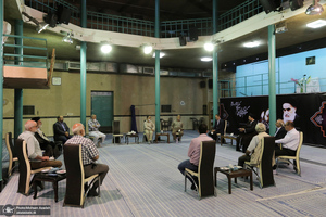 دیدار اعضای شورای مرکزی کانون زندانیان سیاسی مسلمان قبل از انقلاب با سید حسن خمینی