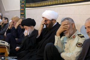مراسم عزاداری شهادت امام رضا(ع) در بیوت مراجع عظام تقلید
