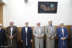 دیدار جمعی از اهالی اهل سنت استان گلستان با سید حسن خمینی
