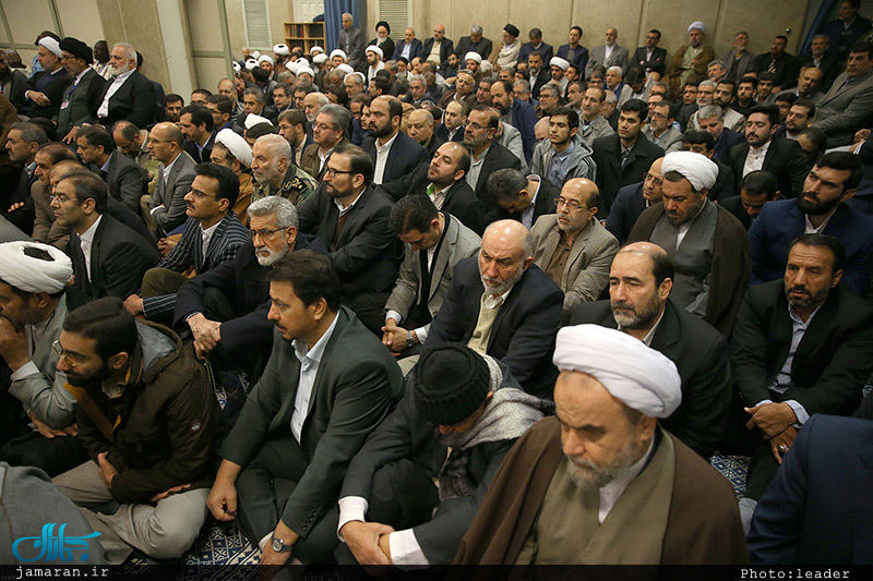 دیدار مسئولان نظام، مهمانان کنفرانس وحدت اسلامی و سفرای کشورهای اسلامی با رهبر معظم انقلاب 