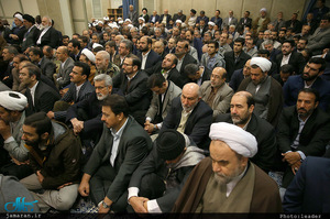 دیدار مسئولان نظام، مهمانان کنفرانس وحدت اسلامی و سفرای کشورهای اسلامی با رهبر معظم انقلاب 