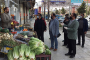 جمع آوری دست فروشان و سد معابر در شهر بومهن