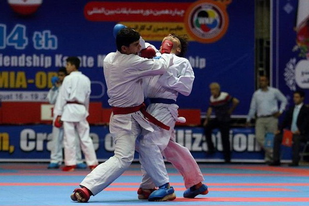 برترین های روز نخست مسابقات کاراته در ارومیه مشخص شدند