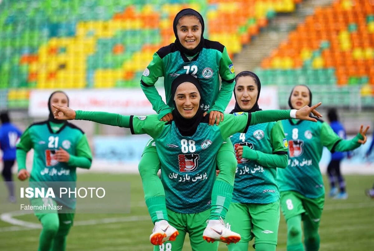 پدیده بی چون و چرای لیگ برتر فوتبال زنان+ عکس
