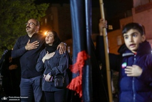 چهل و ششمین شب اجتماع پر شور مردم در میدان چهار باغ