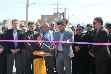 افتتاح طرح هادی روستای'قهرآباد سفلی'سقز با اعتبار پنج میلیارد ریال