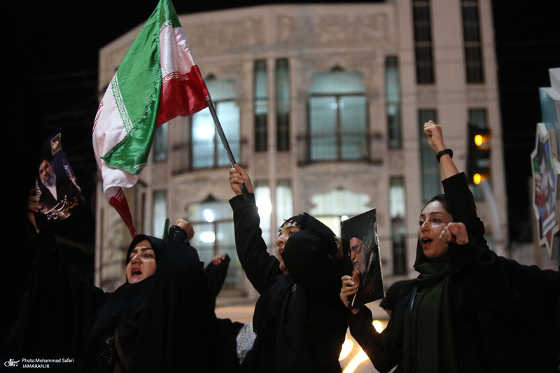 سی و نهمین شب اجتماع پرشور مردم در رباط کریم