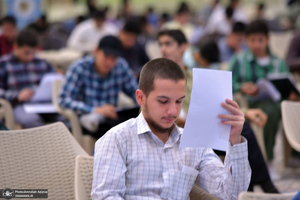 آزمون ورودی حوزه علمیه استان تهران در حرم امام خمینی (س)