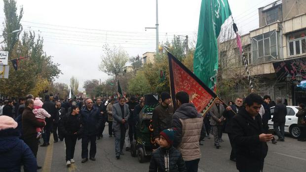 مردم استان اردبیل در اربعین حسینی به سوگ نشستند