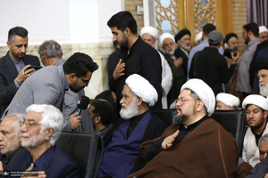 مراسم چهلم شهیدان لاریجانی در حرم مطهر حضرت معصومه (س) -2