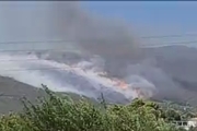 تصاویری از آتش سوزی در جزیره زاکینتوس یونان