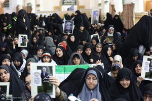 مراسم چهلم شهیدان لاریجانی در حرم مطهر حضرت معصومه (س) -2