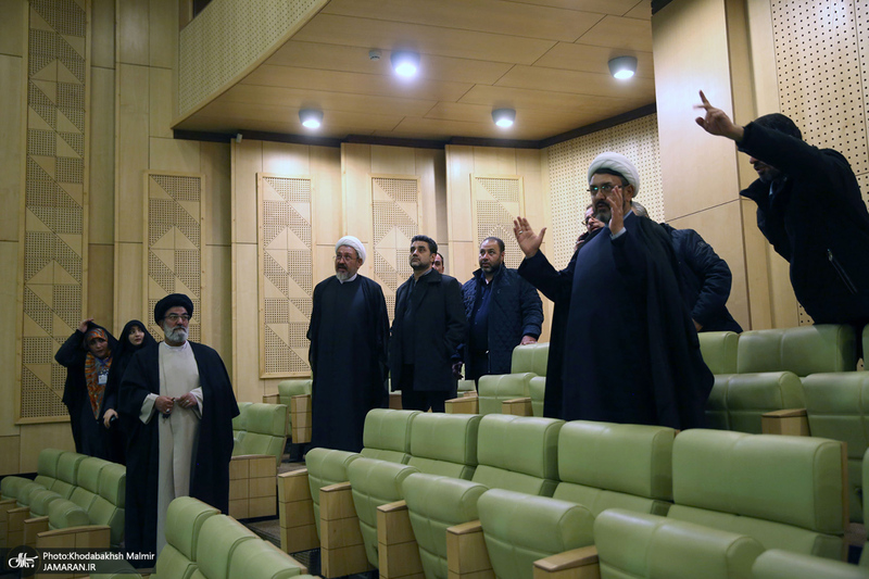 بازدید رئیس موسسه تنظیم و نشر آثار امام خمینی (س) از مراحل آماده‌سازی هفته فرهنگی بر آستان آفتاب