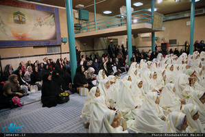 بازدیدی جمعی از شرکت کنندگان خارجی در سی و پنجمین دوره مسابقات بین المللی قرآن کریم ازبیت امام خمینی 
