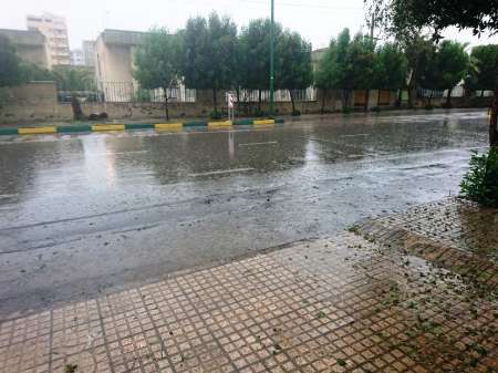 بارش 82 میلی متری باران در ابوموسی