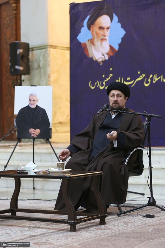 دیدار مدیران گزینش کل شهرداری تهران با سید حسن خمینی