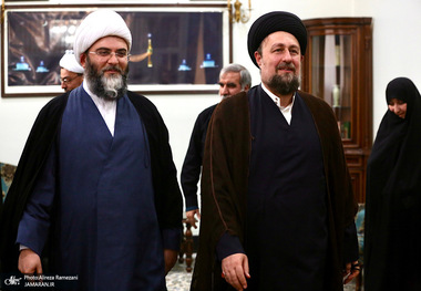 دیدار رئیس و معاونین سازمان تبلیغات اسلامی با سید حسن خمینی