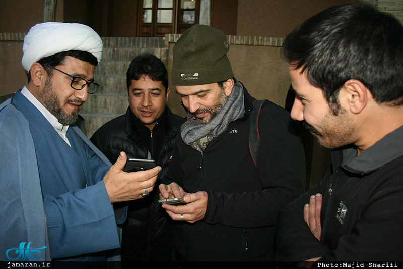 بازدید گردشگر ایتالیایی از بیت و زادگاه امام خمینی