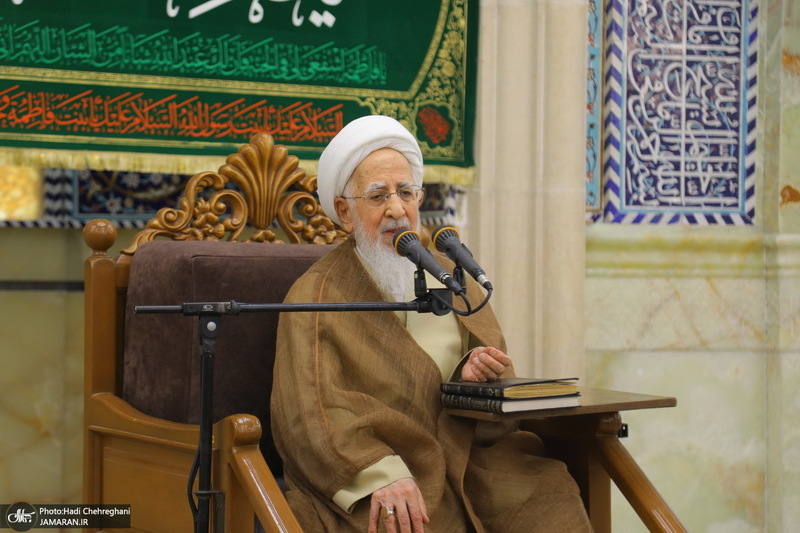 تقدیر از آیت الله العظمی جوادی آملی به‌مناسبت روز معلم‎