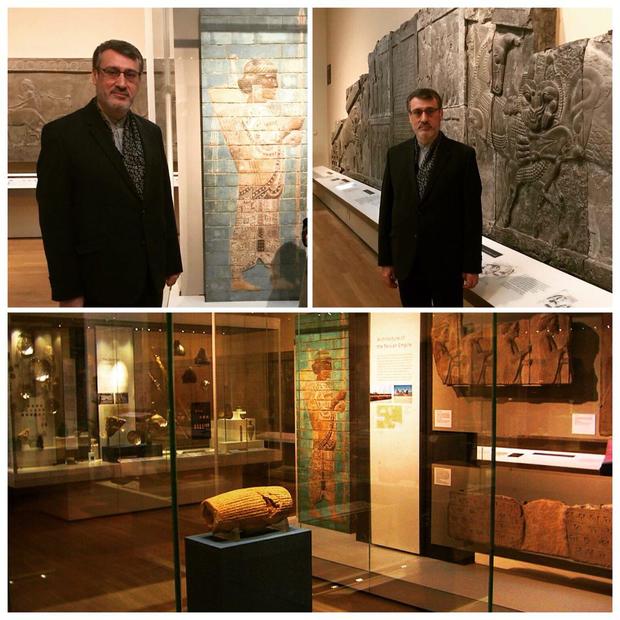 روایت بعیدی نژاد از تاثیر فرهنگ ایران روی رئیس موزه‌ی بریتانیا