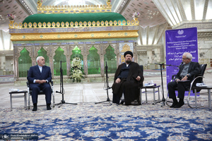 کنفرانس بین‌المللی گفتمان سیاسی از دیدگاه امام خمینی؛ نظام بین الملل و مسایل جهان اسلام / ظریف سید حسن خمینی