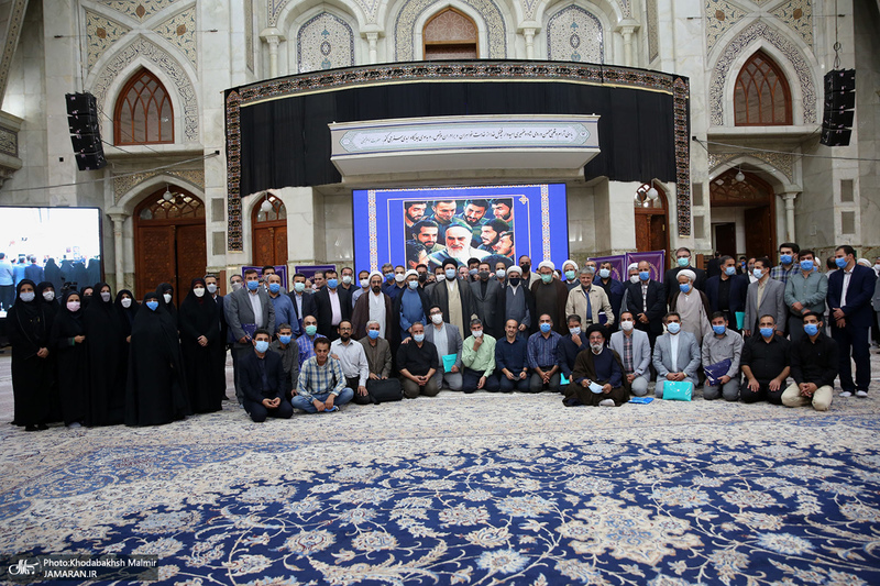 دیدار سرپرست و کارکنان موسسه تنظیم و نشر آثار امام خمینی(س) با سید حسن خمینی