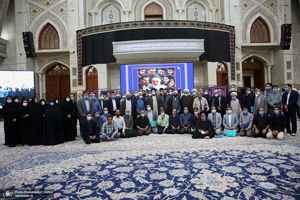 دیدار سرپرست و کارکنان موسسه تنظیم و نشر آثار امام خمینی(س) با سید حسن خمینی