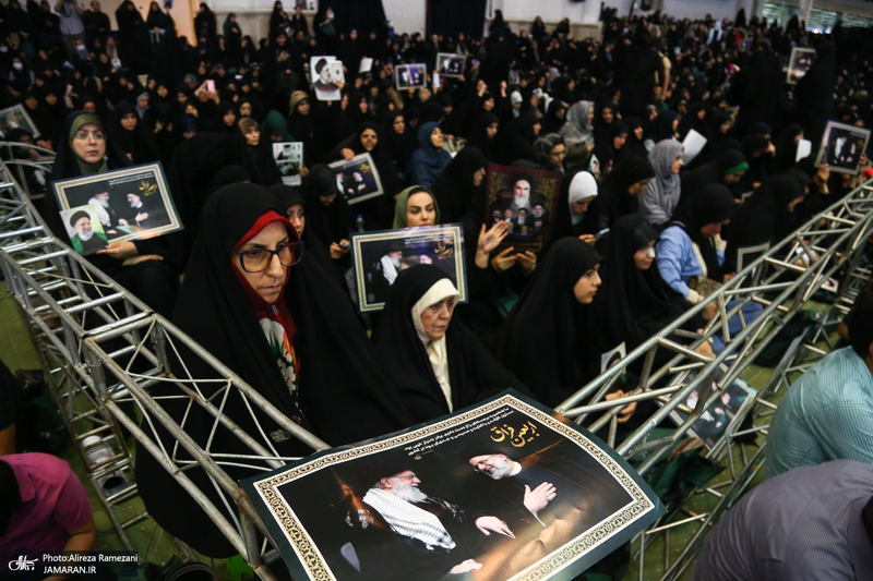 مراسم چهلمین روز سالگرد شهادت سید ابراهیم رییسی
