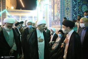 مراسم چهلمین شب درگذشت آیت الله العظمی سید محمدسعید حکیم در قم‎