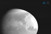 کاوشگر چینی مریخ نخستین عکس از این سیاره را ارسال کرد