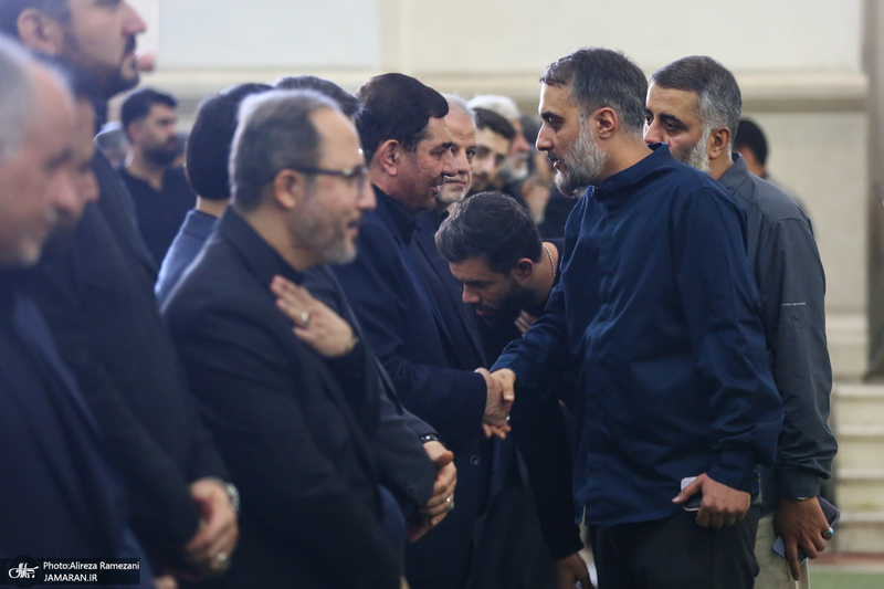 مراسم چهلمین روز سالگرد شهادت سید ابراهیم رییسی