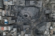 حمله اسرائیل به یک کلیسا در غزه + فیلم