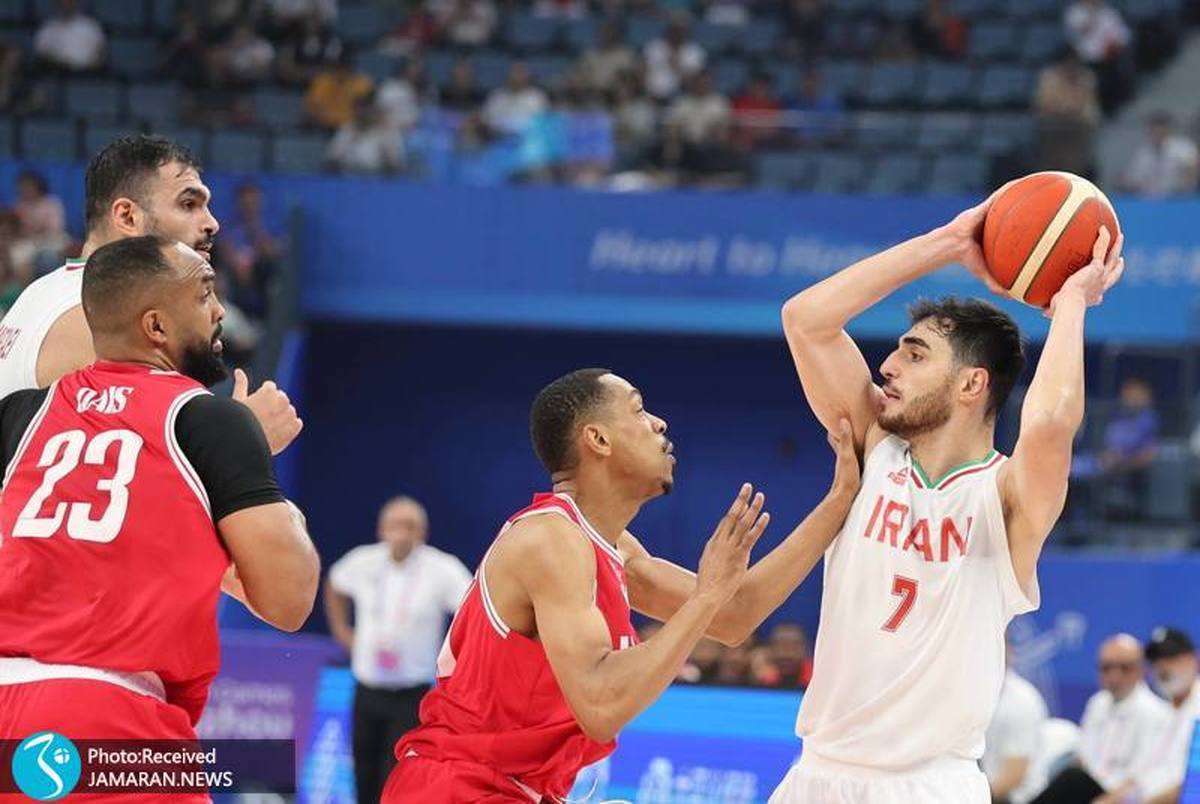 ایران 81- امارات 57؛ پیروزی تیم ملی بسکتبال در بازی های آسیایی