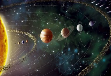 سیارکی غول پیکر که محور بزرگترین قمر منظومه شمسی را تغییر داد
