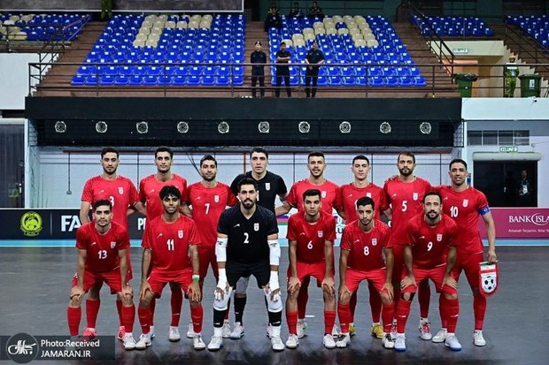 پایان کار فوتسال ایران در مقدماتی جام ملت های آسیا بدون گل خورده
